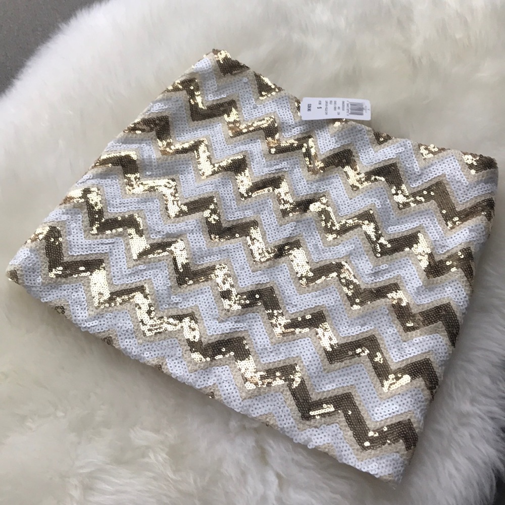 Sequin patterned Mini Skirt New With Tags (NWT)